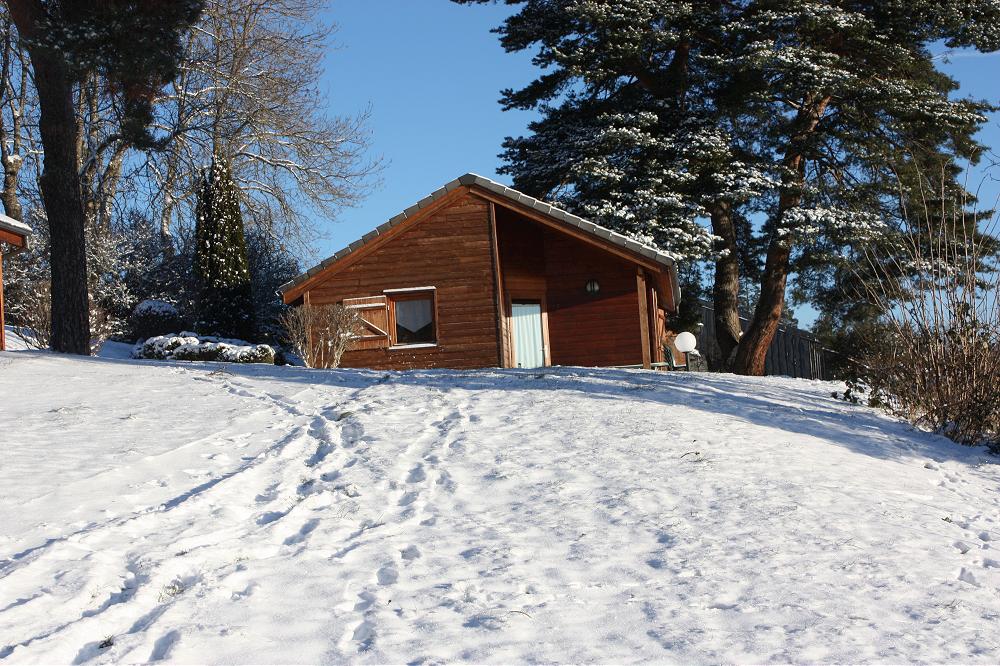 location chalet chalets vacances de fevrier Auvergne 3p